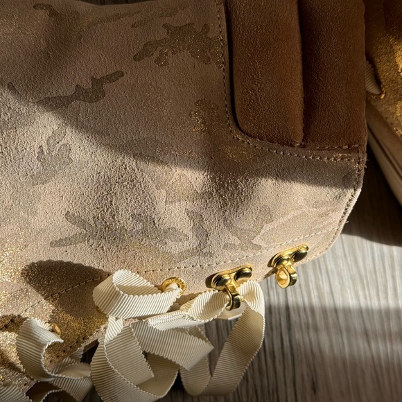 Sperry Acklin/Gold Camo Boat Shores, size 10, (W) - Picture 6 of 7